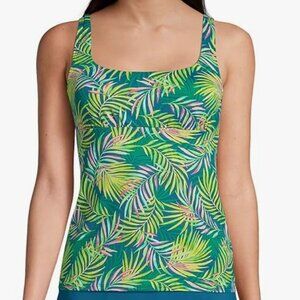 Lands End Underwire Tankini Swim Top 20W